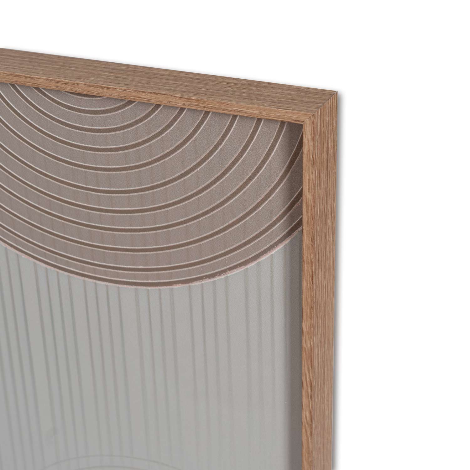Half-oval frame 60*80 oak