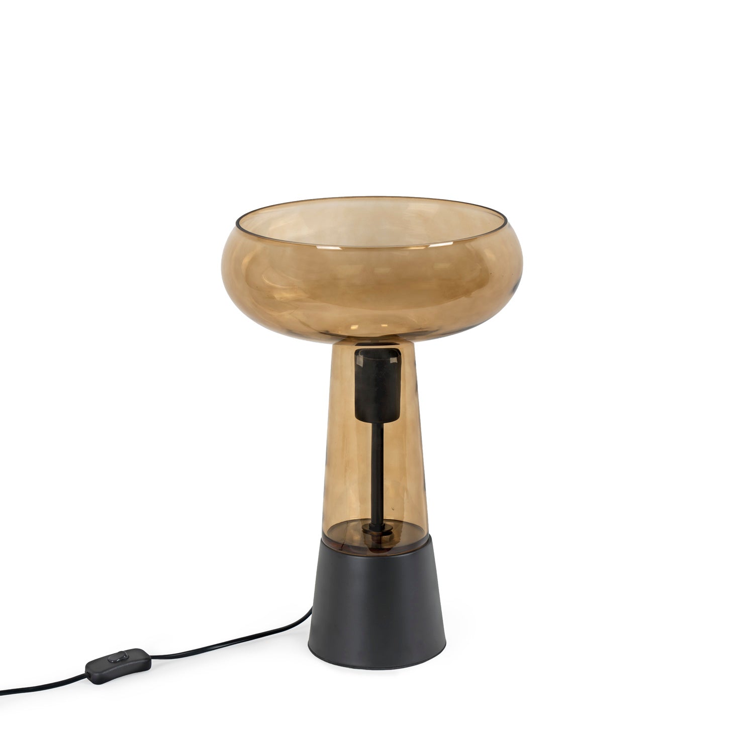 Lobras black table lamp