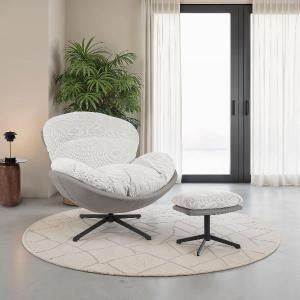 Poltrona Egg Cinzento, detalhe