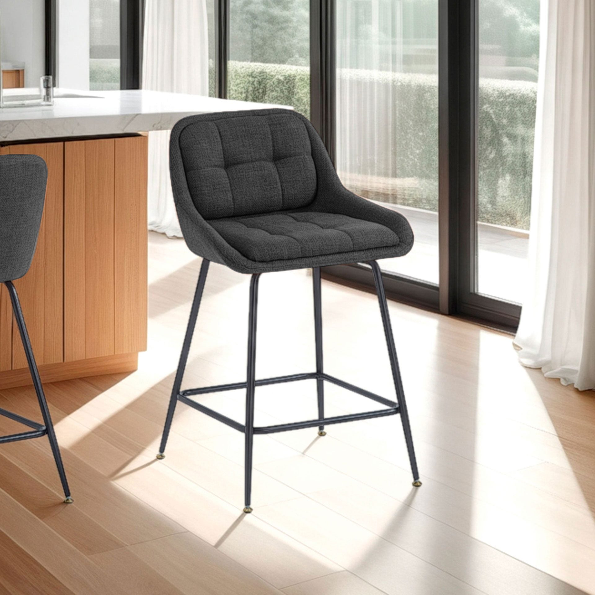 Banco Alto Belmont Cinzento